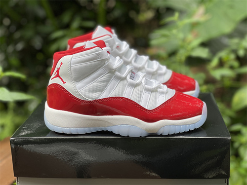 Pure original version_ women_s shoes_ Air Jordan 11 _Cherry_ G s cherry red_ the item number_ CT8012-116_ full code shipment 36 --- 40-d8ada10a